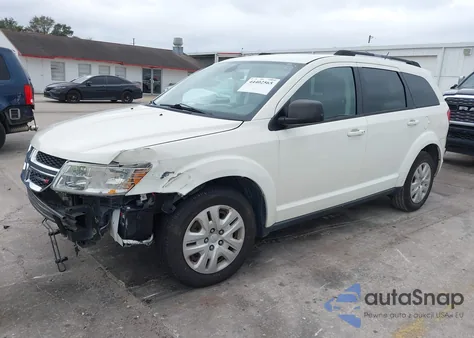 2018 Dodge Journey Se z USA, uszkodzony, nr VIN 3C4PDCAB3JT257470